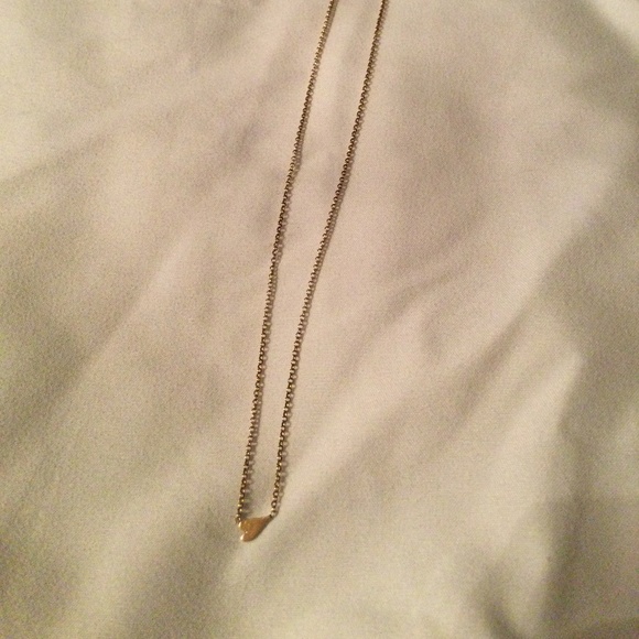 Dog eared heart necklace - Picture 1 of 2